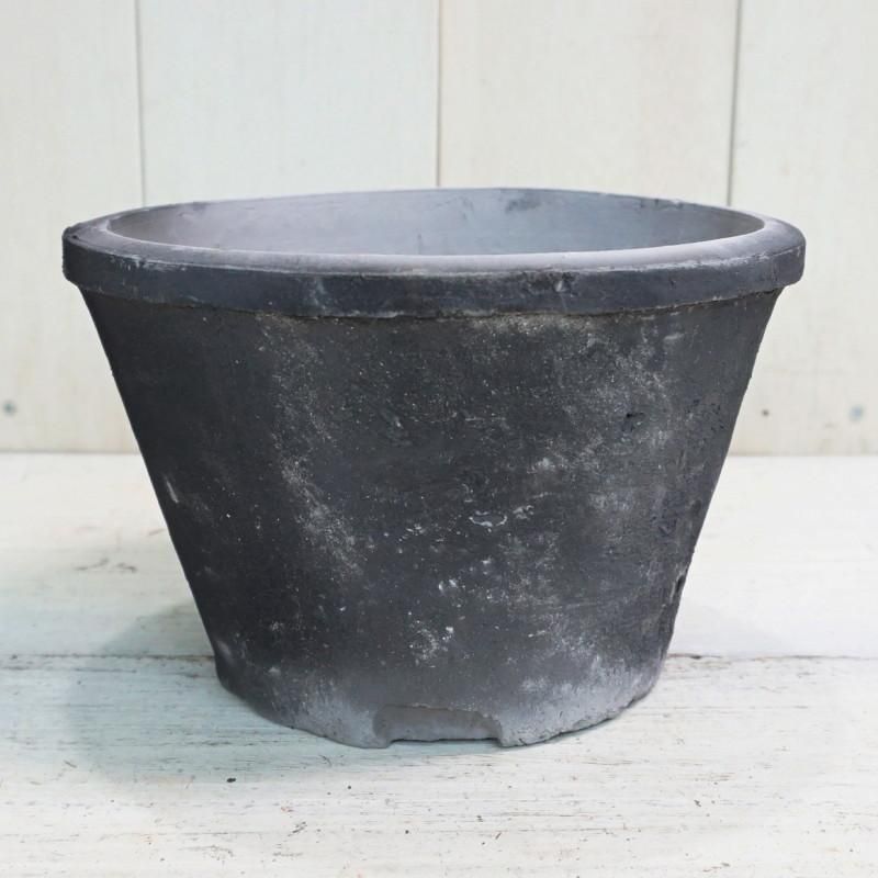 植木鉢 おしゃれ 素焼き ジャンクポット浅/P L (Re/Gy) 19cm 6号 植木鉢 おしゃれ 素焼き ジャンクポット浅/P L (Re/Gy) 19cm 6号