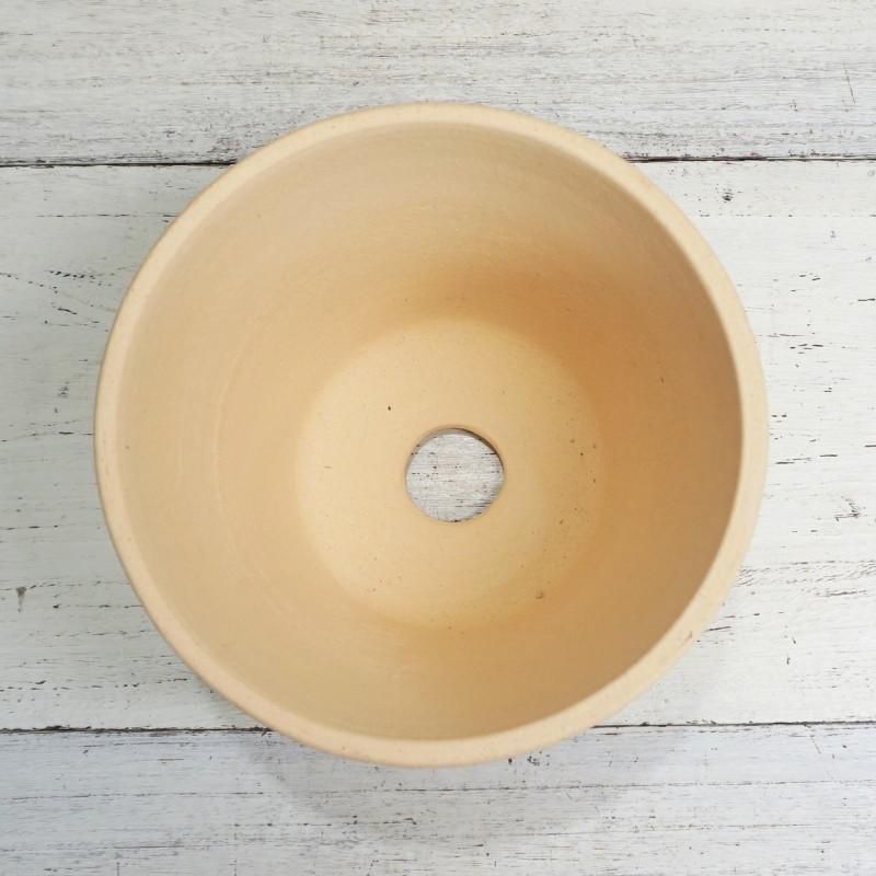 植木鉢 おしゃれ 和風 常滑焼 ラフポット L(Be/Br)＜ 22cm 7号