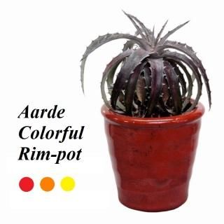 植木鉢 おしゃれ アンティーク 陶器鉢 ダイナスティシャロー