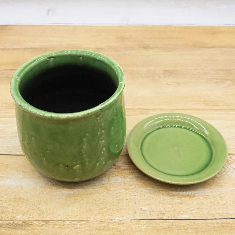 植木鉢 おしゃれ 陶器鉢 ステララウンドL(4色)＜ 16cm 5号 穴