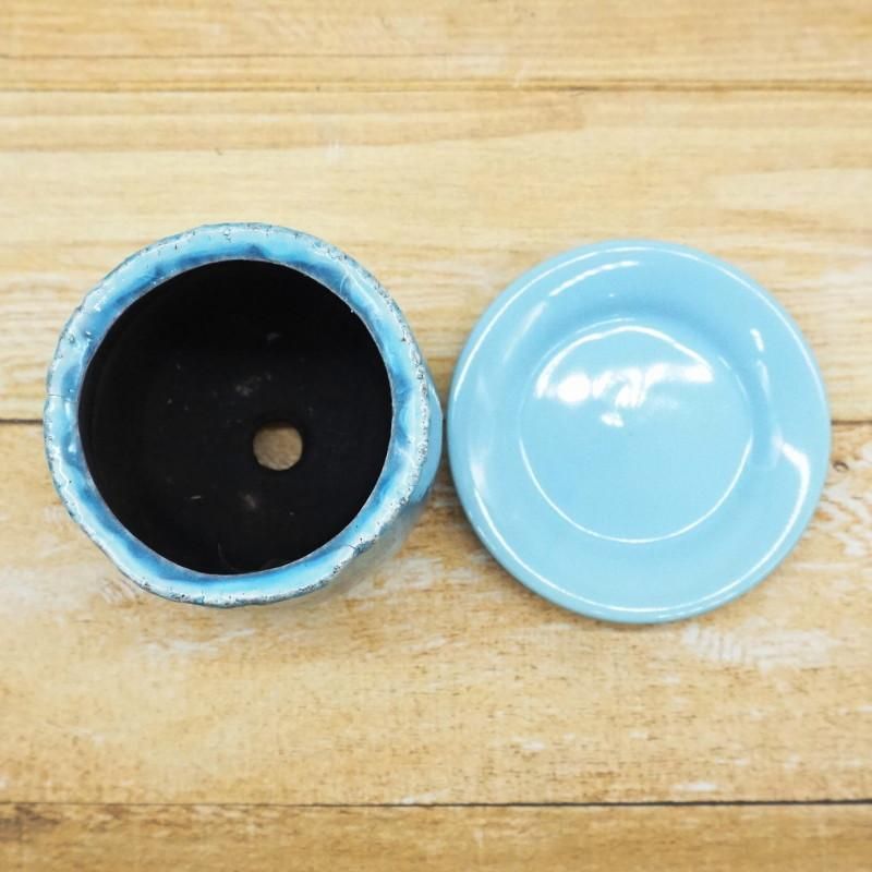 植木鉢 おしゃれ 陶器鉢 ステララウンドS(4色) 11cm 4号 穴あり 植木鉢 おしゃれ 陶器鉢 ステララウンドS(4色) 11cm 4号 穴あり