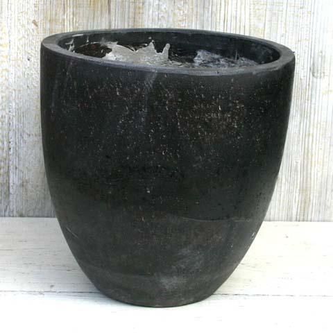 植木鉢 おしゃれ セメント コーテスラウンドS (Be/Gy)＜ 30cm 10号 穴