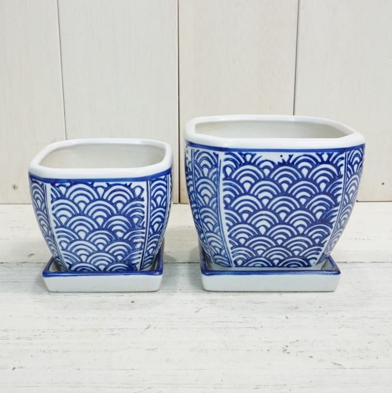 青磁鉢 植木鉢 蘭鉢 工芸品
