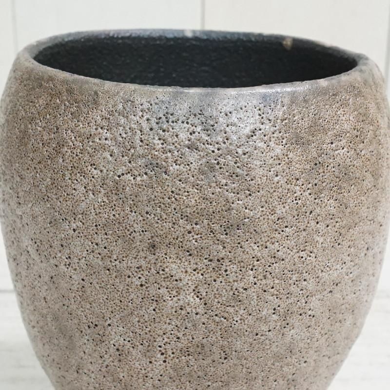 植木鉢 おしゃれ 陶器鉢 ミネラルポット＜ 11cm 4号 穴あり