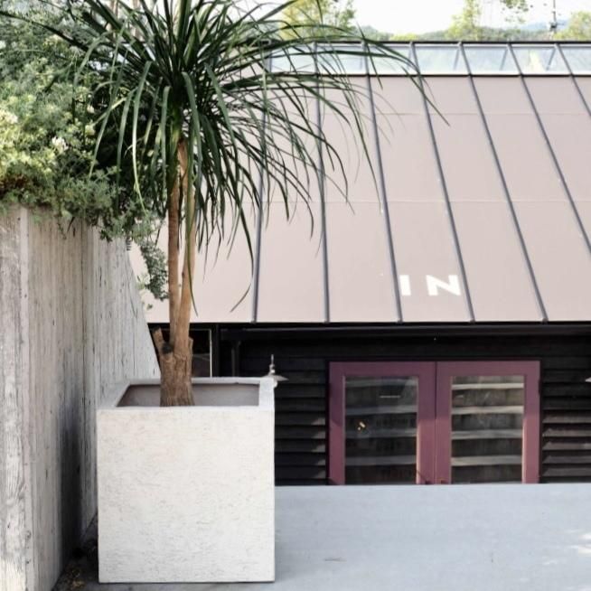 植木鉢 おしゃれ 軽い リガンデキューブM＜ 50cm 17号 ポリストーン