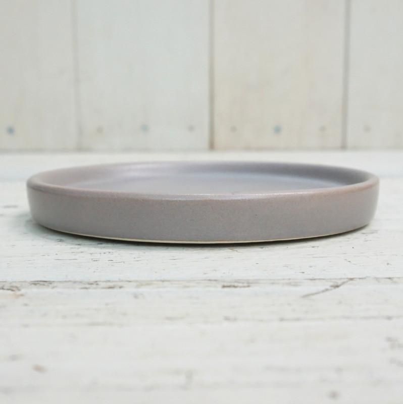 受け皿 おしゃれ 植木鉢 ソーサー12 S (2色)＜ 12cm 4号 陶器