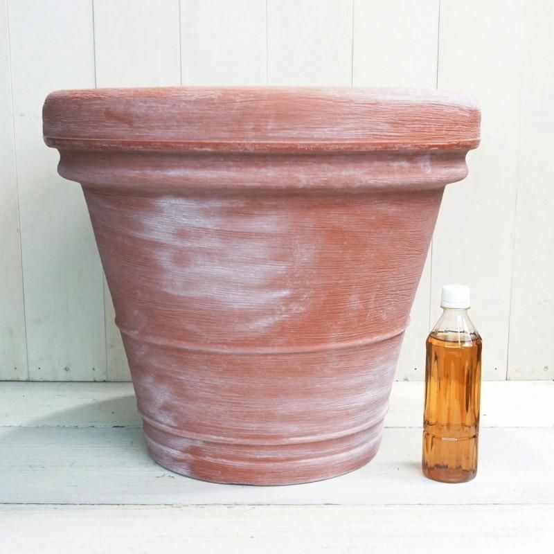 植木鉢 おしゃれ プラスチック 軽い ボルドー M(2色)＜ 40cm 13号