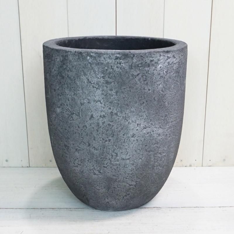 植木鉢 おしゃれ セメント フォリオアルトエッグM (2色)＜ 43cm
