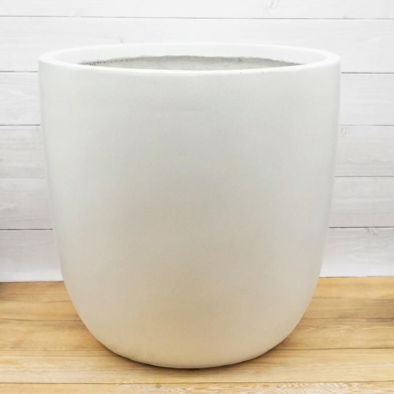 植木鉢 おしゃれ 大型 バスクラウンド Sファイバークレイ 43cm