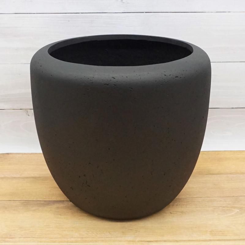 植木鉢 おしゃれ 軽い カンサラ S 32cm 10.5号 底穴あり 白 黒