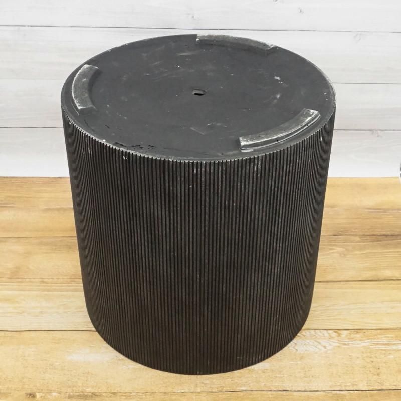 鉢2点 植木鉢 おしゃれ 軽い エンバスシリンダーS(2色) 30cm 10号 FRP