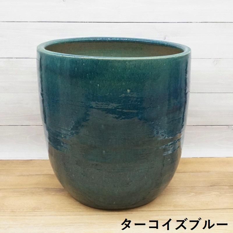 植木鉢 おしゃれ 陶器鉢 ループラウンドM(4色) 38cm 12.5号 植木鉢 おしゃれ 陶器鉢 ループラウンドM(4色) 38cm 12.5号