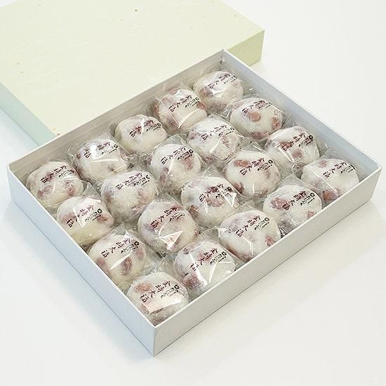 金時豆大福 20個入 - 能登名物おだまき｜石川県・和菓子・谷口製菓