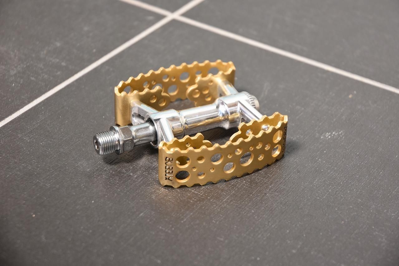 パーツ SIMWORKS Tiny Bubbly Pedal Gold/Polished SimWorks [ Tiny Bubbly PEDAL Gold 2024 Limited ] Gold Polished