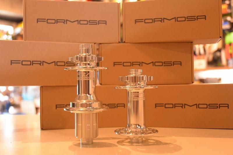 FORMOSA MTB BOOST HUB 前後セット SILVER - TOM'S CRAFT