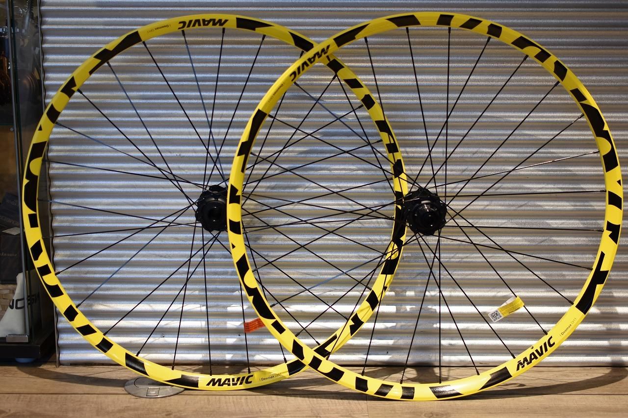 MAVIC [ DEEMAX DH YELLOW 29” BOOST ] 前後セット - TOM'S
