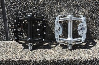 SimWorks [ Taco Pedal High Polished ] Silver / Black