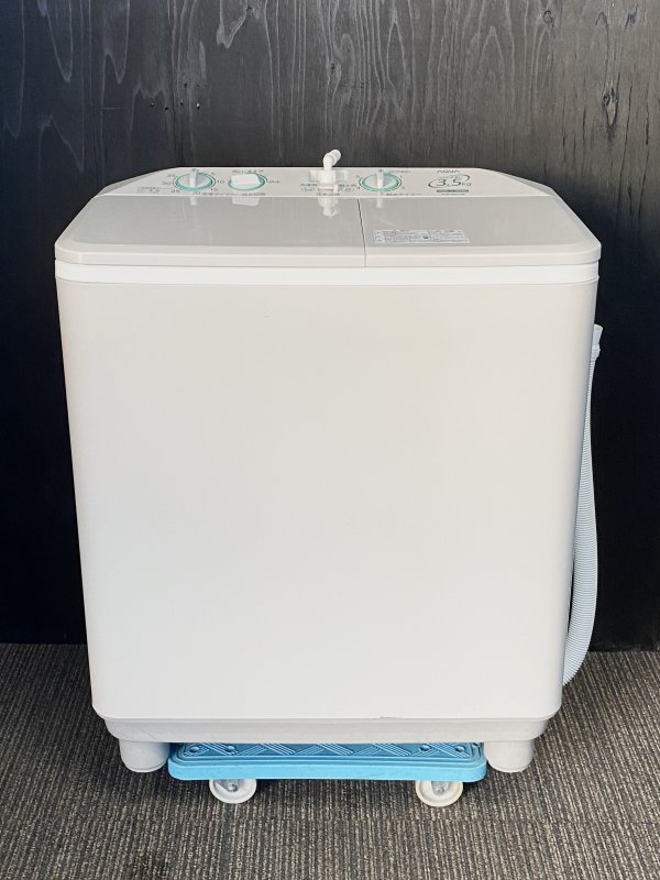 2017年製 アクア 2槽式洗濯機 AQW-N351（2199）送料無料（京阪神エリア