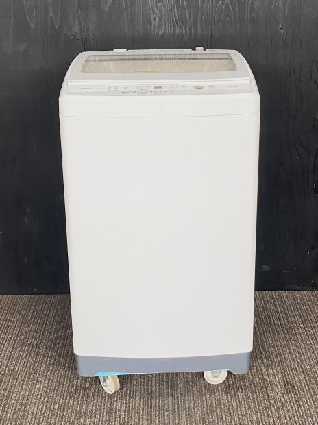 2019年製　アクア　洗濯機　AQW-GV80G（9386）送料無料（京阪神エリア）