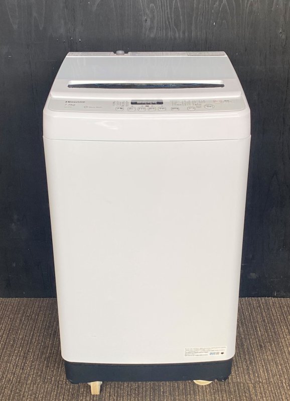2020年製 ハイセンス 洗濯機 HW-G75A（0182）送料無料（京阪神エリア