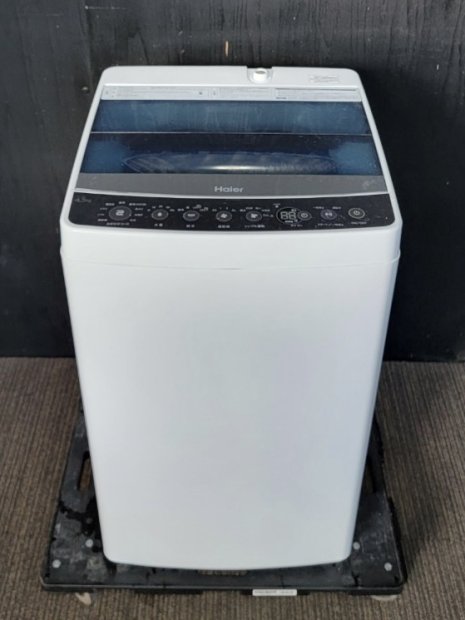 2019年製　ハイアール　洗濯機　JW-C45A（0347）送料無料（京阪神エリア）