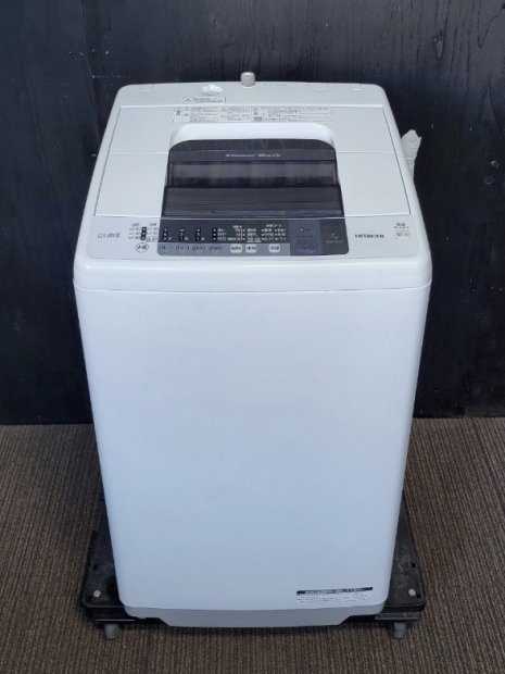 2016年製　日立　洗濯機　NW-7WY（4030）送料無料（京阪神エリア）