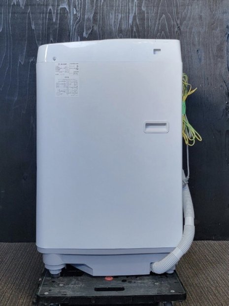 SHARP 洗濯機 ES-T713-T 7kg 2021年製 家電 J101