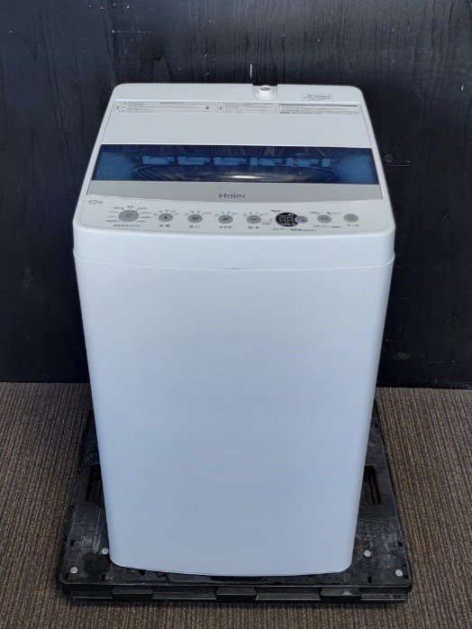2019年製 ハイアール 洗濯機 JW-C45D（0796）送料無料（京阪神エリア 