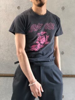 STRAY CATS Vintage T-shirt (size.XSS)