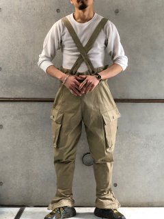 1950's Italian Military Vintage DEADSTOCK Cotton Drill Trousers