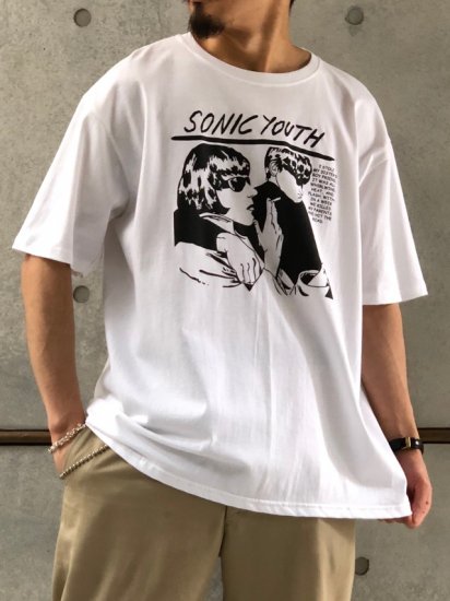 Vintage sonic youth ソニックユースGoo Tシャツ-