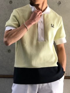 RAF SIMONS  FRED PERRY Polo Shirt Made in Portugal