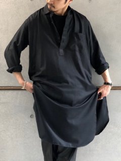 Islm Vintage Kaftan Shirt ASCETICISM BLACK