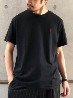 1990-00's RalphLauren Old T-shirt BLACK