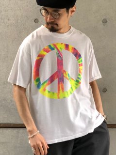 OLD T-shirt 1990's ONEITA Body PeaceMark sizeXL(L)