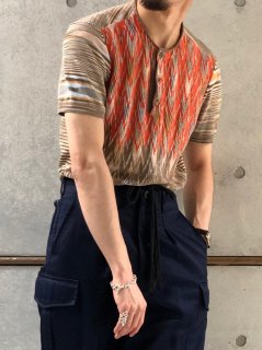 00's MISSONI Collection Label KNIT T-SHIRT