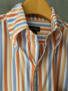 1990's HENRY COTTON'S Stripes Shirt