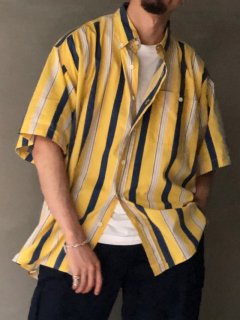 1990's Old Request BIG Stripes Shirt
size XXL 