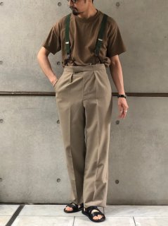 1990'sRAF&ARMY Tropical Trousers
DEADSTOCK / grayish-beige color