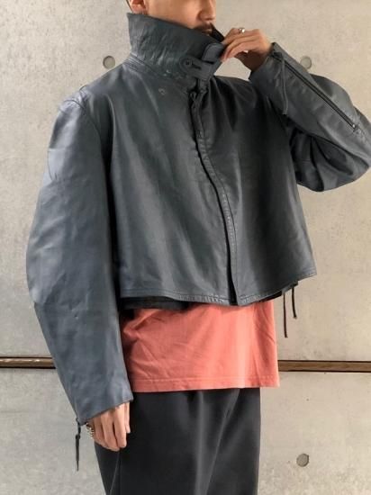 70s80s ビンテージ ミリタリー ドイツ軍 レザージャケットサブマリンJKT 70s80s ビンテージ ミリタリー ドイツ軍 レザージャケット