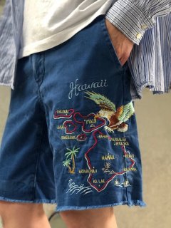 RalphLauren Vintage Souvenir Embroidered Short Pants
size w30
