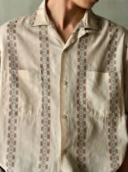 1960-70's Vintage JOCKEY
Summer Shirt, CottonPolyester