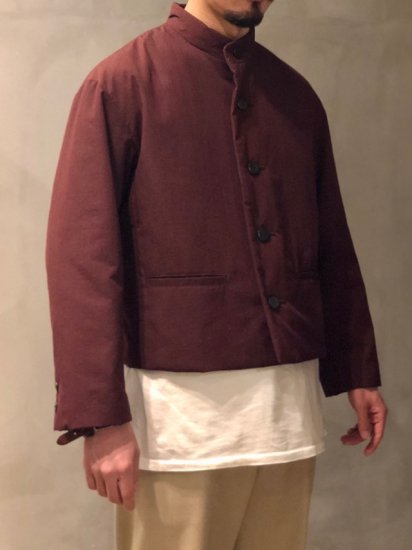 1994A/WISSEY MIYAKE
Rip-stop PolyesterNylon Cloth,
Mao Collar Short Jacket