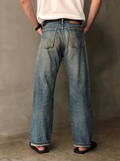 1970-80's Vintage BISON Denim Pants
size w32inch
