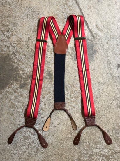 196070's Vintage Suspenders / Made in USA.