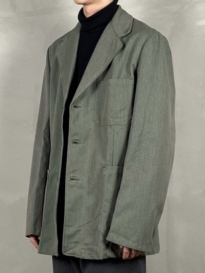 1950-60's Vintage Swedish Military Prisoner Jacket / size 104 (Approx.L) 