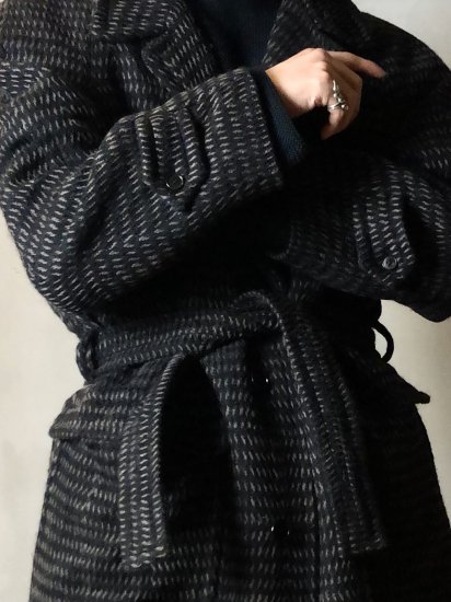 1980's Umberto Ginocchetti
Tweed Wool Coat 