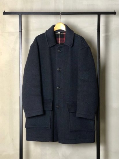 レディースEngland vintage melton coat.