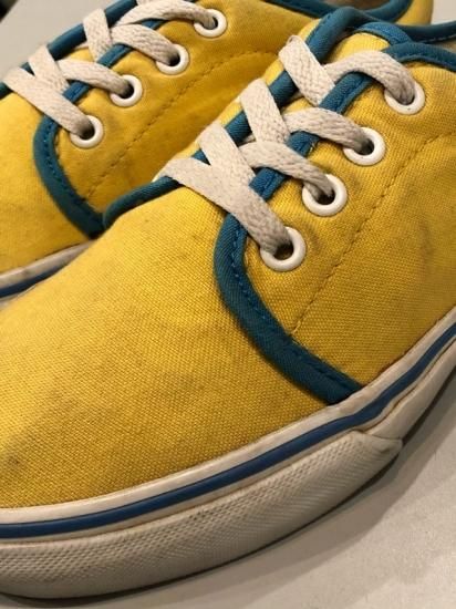 Vans ERA yellow × blue color women's7 (Approx.23.5㎝) - Vintage & Archive