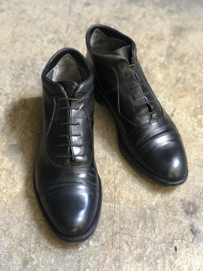 Johnston&Murphy DOMANI, Black Leather Short Boots